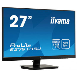 iiyama ProLite E2791HSU-B1 tietokoneen litteä näyttö 68,6 cm (27") 1920 x 1080 pikseliä Full HD LED Musta