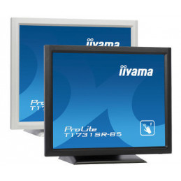 iiyama ProLite T1731SR-B5 tietokoneen litteä näyttö 43,2 cm (17") 1280 x 1024 pikseliä TN Kosketusnäyttö Musta