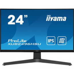 iiyama ProLite XUB2496HSU-B1 LED display 60,5 cm (23.8") 1920 x 1080 pikseliä Full HD Musta