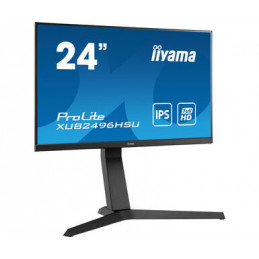 iiyama ProLite XUB2496HSU-B1 LED display 60,5 cm (23.8") 1920 x 1080 pikseliä Full HD Musta