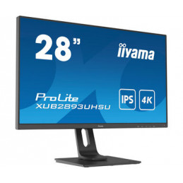 iiyama ProLite XUB2893UHSU-B1 tietokoneen litteä näyttö 71,1 cm (28") 3840 x 2160 pikseliä 4K Ultra HD LED Musta