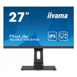 iiyama ProLite XUB2793HS-B4 tietokoneen litteä näyttö 68,6 cm (27") 1920 x 1080 pikseliä Full HD LED Musta