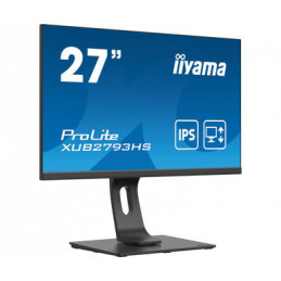 iiyama ProLite XUB2793HS-B4 tietokoneen litteä näyttö 68,6 cm (27") 1920 x 1080 pikseliä Full HD LED Musta