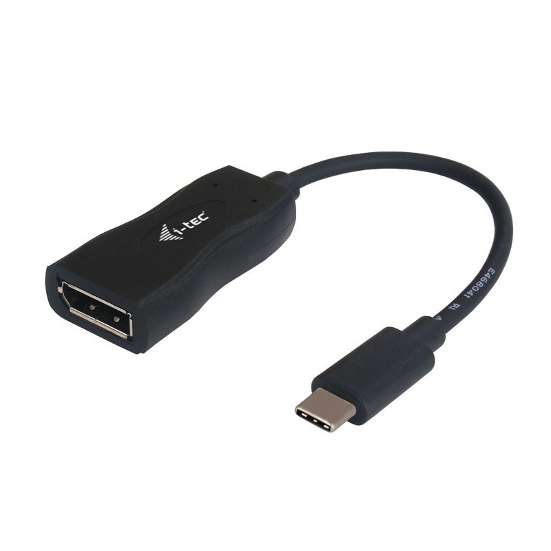 i-tec C31DP60HZP videokaapeli-adapteri 0,15 m USB-C 3.1 DisplayPort Musta