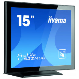 iiyama ProLite T1532MSC-B5AG tietokoneen litteä näyttö 38,1 cm (15") 1024 x 768 pikseliä LED Kosketusnäyttö Musta