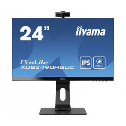 iiyama ProLite XUB2490HSUC-B1 tietokoneen litteä näyttö 60,5 cm (23.8") 1920 x 1080 pikseliä Full HD Musta