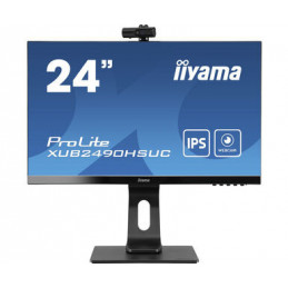 iiyama ProLite XUB2490HSUC-B1 tietokoneen litteä näyttö 60,5 cm (23.8") 1920 x 1080 pikseliä Full HD Musta