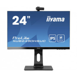 iiyama ProLite XUB2490HSUC-B1 tietokoneen litteä näyttö 60,5 cm (23.8") 1920 x 1080 pikseliä Full HD Musta