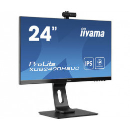 iiyama ProLite XUB2490HSUC-B1 tietokoneen litteä näyttö 60,5 cm (23.8") 1920 x 1080 pikseliä Full HD Musta