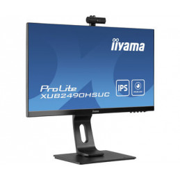 iiyama ProLite XUB2490HSUC-B1 tietokoneen litteä näyttö 60,5 cm (23.8") 1920 x 1080 pikseliä Full HD Musta