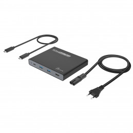 j5create JCDP392-EN - 90W Built-in USB-C™ Travel Dock - EU