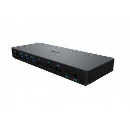 i-tec C31TRIPLEDOCKPDPRO kannettavien tietokoneiden telakka ja porttitoistin Langallinen USB 3.2 Gen 1 (3.1 Gen 1) Type-C Musta