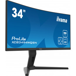 iiyama ProLite XCB3494WQSN-B1 tietokoneen litteä näyttö 86,4 cm (34") 3440 x 1440 pikseliä UltraWide Quad HD Musta