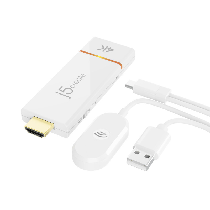 j5create JVAW76-N ScreenCast 4K HDMI™ Wireless Display Adapter