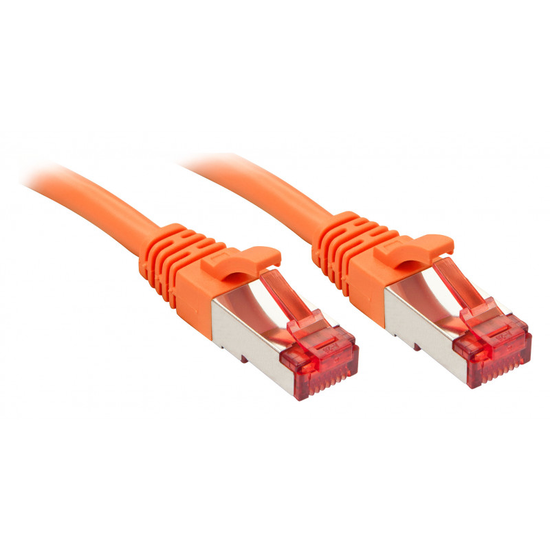 Lindy RJ-45 Cat.6 S FTP 15m verkkokaapeli Oranssi Cat6 S FTP (S-STP)