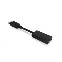 ICY BOX IB-AC508a DisplayPort HDMI Musta
