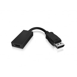 ICY BOX IB-AC508a DisplayPort HDMI Musta