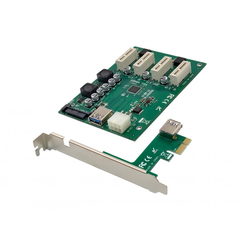 Conceptronic EMRICK10G liitäntäkortti -sovitin Sisäinen PCIe