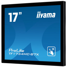 iiyama ProLite TF1734MC-B7X tietokoneen litteä näyttö 43,2 cm (17") 1280 x 1024 pikseliä SXGA LED Kosketusnäyttö Musta