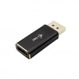 i-tec DP2HDMI4K60HZ kaapelin sukupuolenvaihtaja DisplayPort HDMI Musta