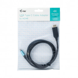 i-tec C31CBLHDMI60HZ2M videokaapeli-adapteri 2 m USB Type-C HDMI Musta