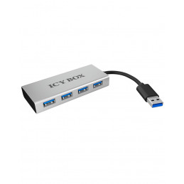 ICY BOX IB-AC6104 USB 3.2 Gen 1 (3.1 Gen 1) Type-A 5000 Mbit s Valkoinen