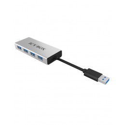 ICY BOX IB-AC6104 USB 3.2 Gen 1 (3.1 Gen 1) Type-A 5000 Mbit s Valkoinen