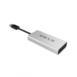 ICY BOX IB-AC6104 USB 3.2 Gen 1 (3.1 Gen 1) Type-A 5000 Mbit s Valkoinen