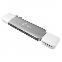 j5create JCD387-N Ultradrive Kit USB-C® Dual-Display Modular Dock