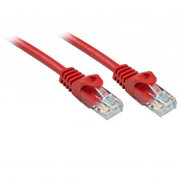 Lindy RJ-45 RJ-45 Cat6 0.5m verkkokaapeli Punainen 0,5 m U UTP (UTP)