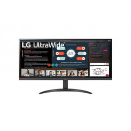 LG 34WP500-B tietokoneen litteä näyttö 86,4 cm (34") 2560 x 1080 pikseliä UltraWide Full HD LED Musta