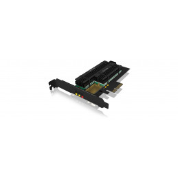 ICY BOX IB-PCI215M2-HSL liitäntäkortti -sovitin Sisäinen M.2