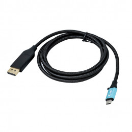 i-tec C31CBLDP60HZ2M videokaapeli-adapteri 2 m USB Type-C DisplayPort Musta