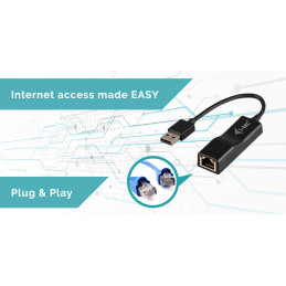 i-tec Advance U2LAN verkkokortti Ethernet 100 Mbit s