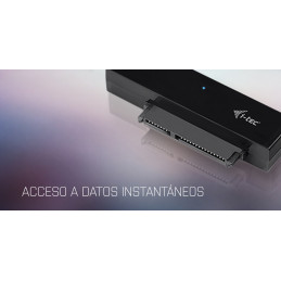 i-tec C31MYSAFEU313 tallennusaseman kotelo HDD- SSD-kotelo Musta 2.5"