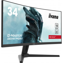 iiyama G-MASTER GB3467WQSU-B1 tietokoneen litteä näyttö 86,4 cm (34") 3440 x 1440 pikseliä UltraWide Quad HD LED Musta