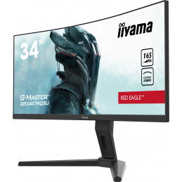 iiyama G-MASTER GB3467WQSU-B1 tietokoneen litteä näyttö 86,4 cm (34") 3440 x 1440 pikseliä UltraWide Quad HD LED Musta