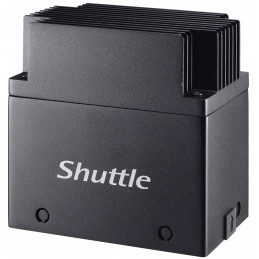Shuttle EDGE EN01J4 J4205 Intel® Pentium® 8 GB LPDDR4-SDRAM 64 GB eMMC Mini PC Musta