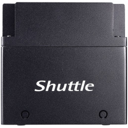 Shuttle EDGE EN01J4 J4205 Intel® Pentium® 8 GB LPDDR4-SDRAM 64 GB eMMC Mini PC Musta