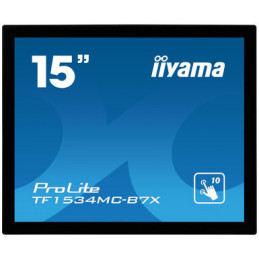 iiyama ProLite TF1534MC-B7X tietokoneen litteä näyttö 38,1 cm (15") 1024 x 768 pikseliä XGA LED Kosketusnäyttö Monikäyttäjä
