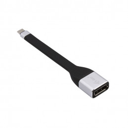 i-tec C31FLATDP60HZ videokaapeli-adapteri 0,11 m USB Type-C DisplayPort Musta