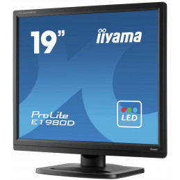 iiyama ProLite E1980D-B1 LED display 48,3 cm (19") 1280 x 1024 pikseliä XGA Musta