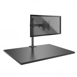 Lindy 40657 monitorin kiinnike ja jalusta 71,1 cm (28") Puristin Musta
