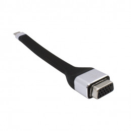 i-tec C31FLATVGA60HZ videokaapeli-adapteri 0,11 m USB Type-C VGA (D-Sub) Musta