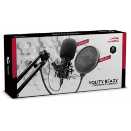 SPEEDLINK Volity Ready Musta Studiomikrofoni