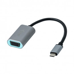 i-tec Metal C31METALVGA60HZ videokaapeli-adapteri 0,15 m USB Type-C VGA (D-Sub) Harmaa