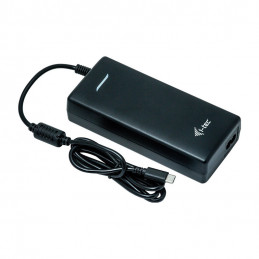 i-tec Metal USB4DUALDOCK100W kannettavien tietokoneiden telakka ja porttitoistin Langallinen USB4 Musta