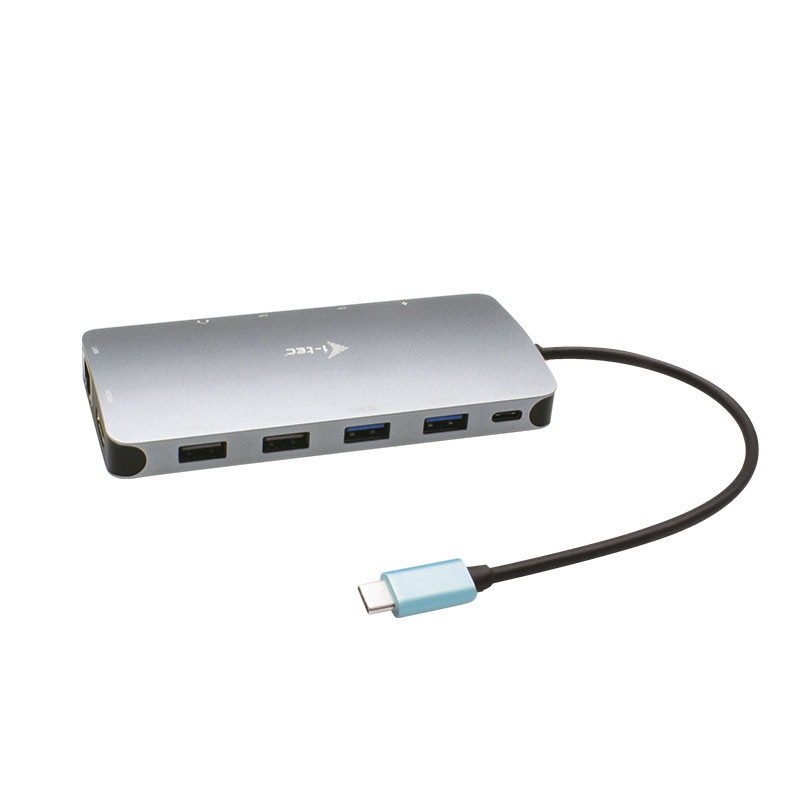 i-tec Metal C31NANODOCKPROPD kannettavien tietokoneiden telakka ja porttitoistin Langallinen USB 3.2 Gen 1 (3.1 Gen 1) Type-C