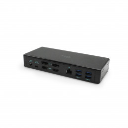 i-tec C31QUATTRODOCKPD kannettavien tietokoneiden telakka ja porttitoistin Langallinen USB 3.2 Gen 1 (3.1 Gen 1) Type-C Musta