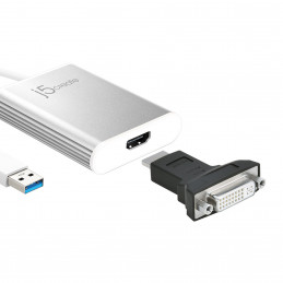 j5create JUA354-N USB™ 3.0 - 4K HDM™ -näyttösovitin